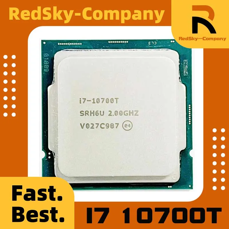 Procesador Core i7 10700T 2.0GHz 8 núcleos 16 hilos LGA 1200
