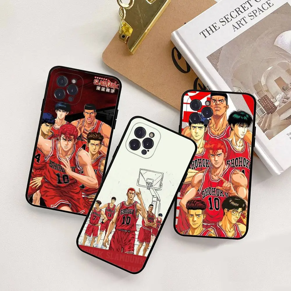 Funda de teléfono de película animada Slam Dunk para IPhone 17 16 15 14 11 12 13 Mini Pro XS Max Plus Funda Shell - imagen 4