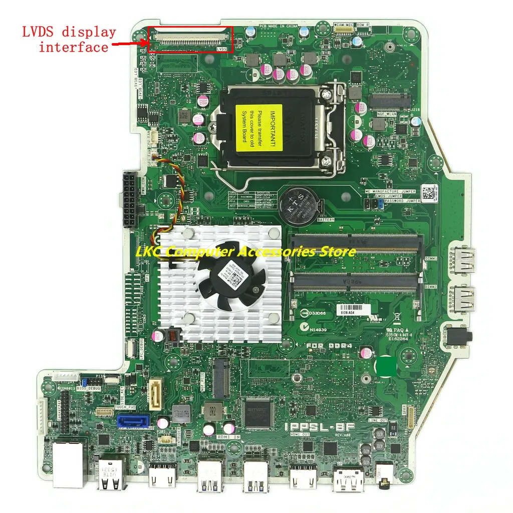 IPPSL-BF nuevo para Dell Optiplex 7440 AIO placa base todo en uno CN-09R6NG 09R6NG 9R6NG placa base GPU integrada 100% probado - imagen 2