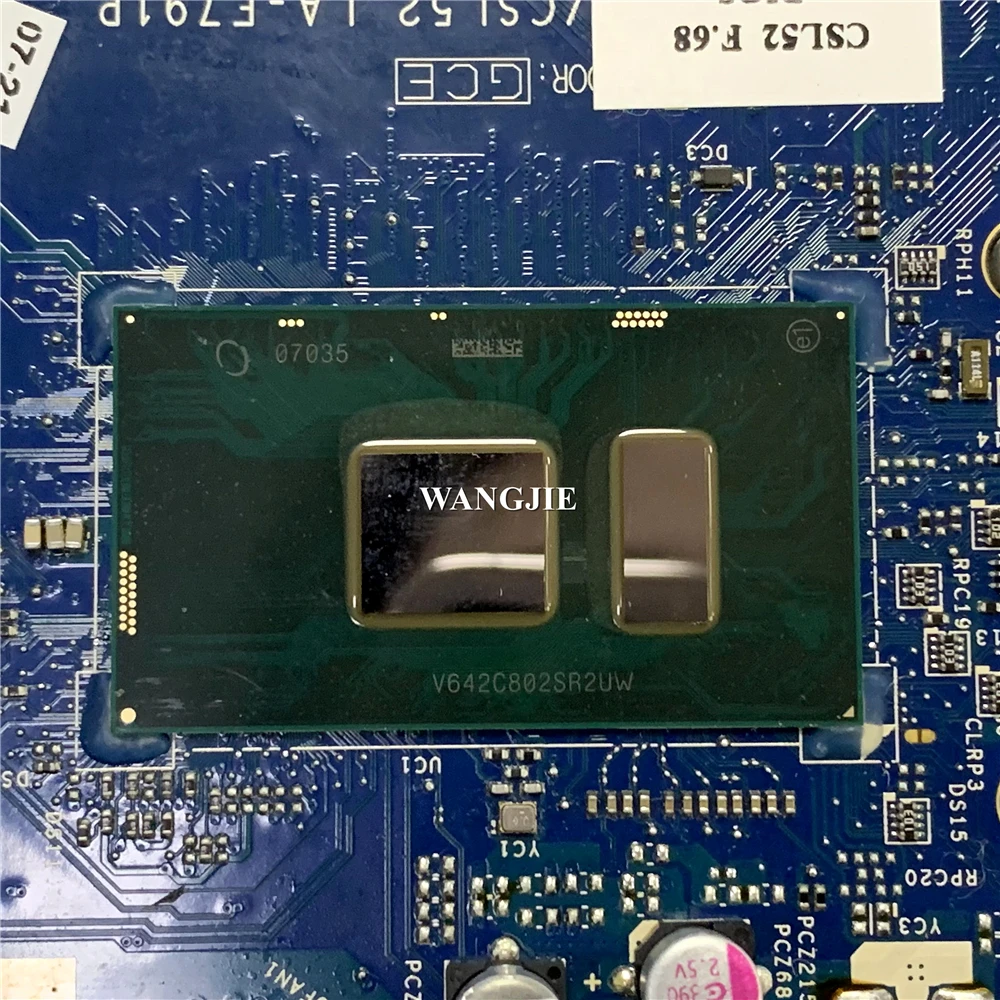 CSL50 CSL52 LA-E791P para HP 250 G6 15-BS placa base de computadora portátil SR2UW I3-6006U 520 2GB GPU 926250 -001 926250 -501 926250 -601 - imagen 4