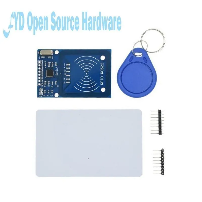 Módulo RFID RC522 MFRC-522 RDM6300, Kits S50, 13,56 Mhz, 125Khz, 6cm con etiquetas SPI, escritura y lectura para arduino uno 2560 - imagen 4