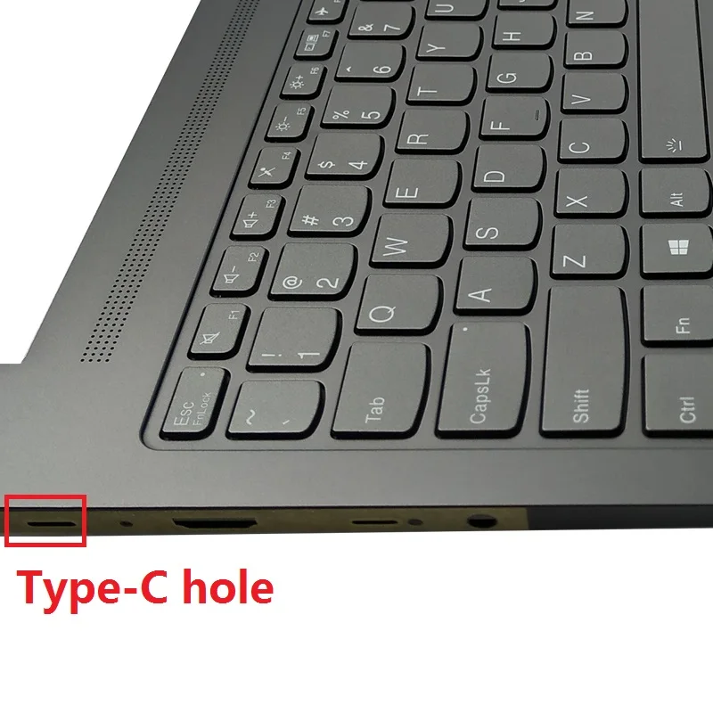 Teclado para portátil Lenovo Ideapad 5 PRO-16ACH6 Pro 16ACH6H 16IHU6, con retroiluminación superior y reposamanos, nuevo, EE. UU. - imagen 3