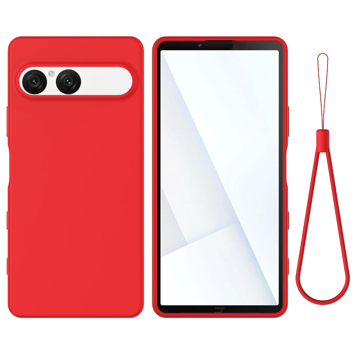 Funda de silicona para Sony Xperia 10VII, funda suave ultrafina anticaída con sensación de piel para Sony Xperia 10 VII, parachoques a prueba de golpes