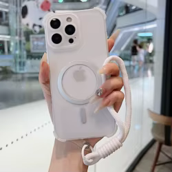 Funda INFINIX Note 50/40/30 con Correa Muñeca Magnética Silicona Antigolpes