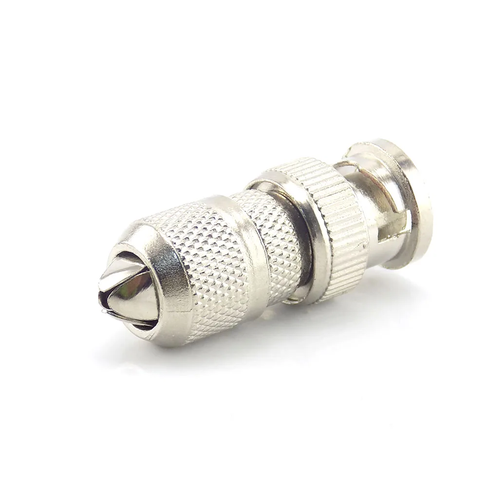 Cabezal público BNC a cabezal de conversión de nudo de bambú, Cable Coaxial sin soldadura, sistema de monitoreo de seguridad para cámara de TV - imagen 5