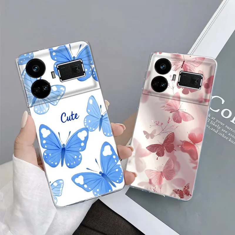 Para Realme GT Neo 5 GT5 240W GT3 GT2 Pro funda para Realme GT Neo 3T GT2 mármol claro suave funda de teléfono de silicona flor Fundas - imagen 4