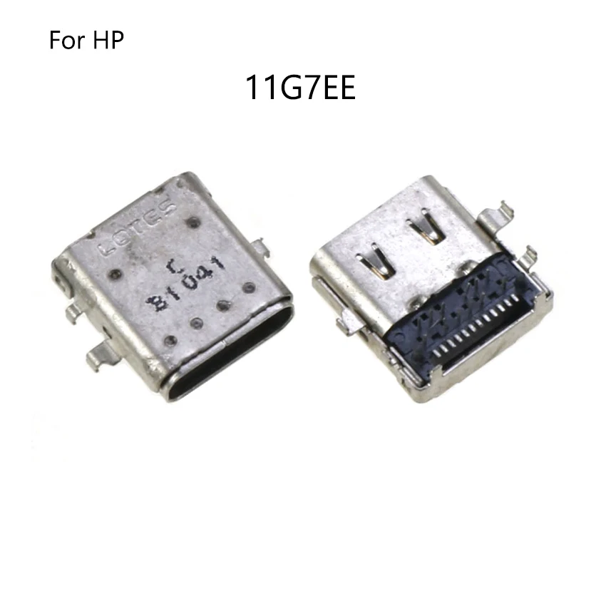 YuXi, 1 pieza, conector de carga USB tipo C para HP SPECTRE X360 13-aw 11G7EE TPN-C137, conector de alimentación CC para ordenador portátil, toma de carga USB 3,1 - imagen 4