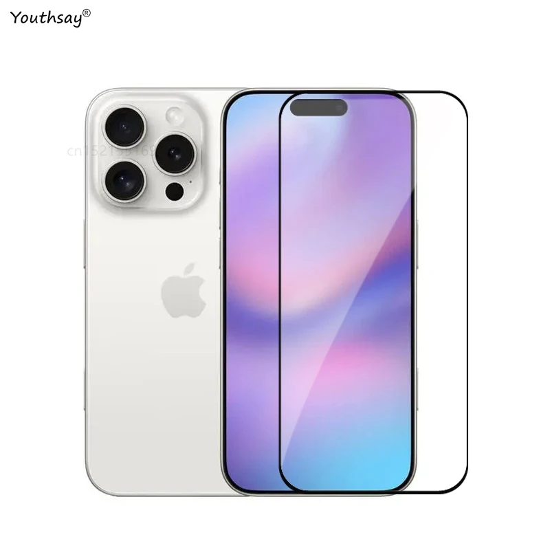 Vidrio 6 en 1 para iPhone 16 Pro Max vidrio templado para iPhone 16 Pro Max Protector de pantalla película de teléfono iPhone 16 15 14 13 12 Pro Max - imagen 4