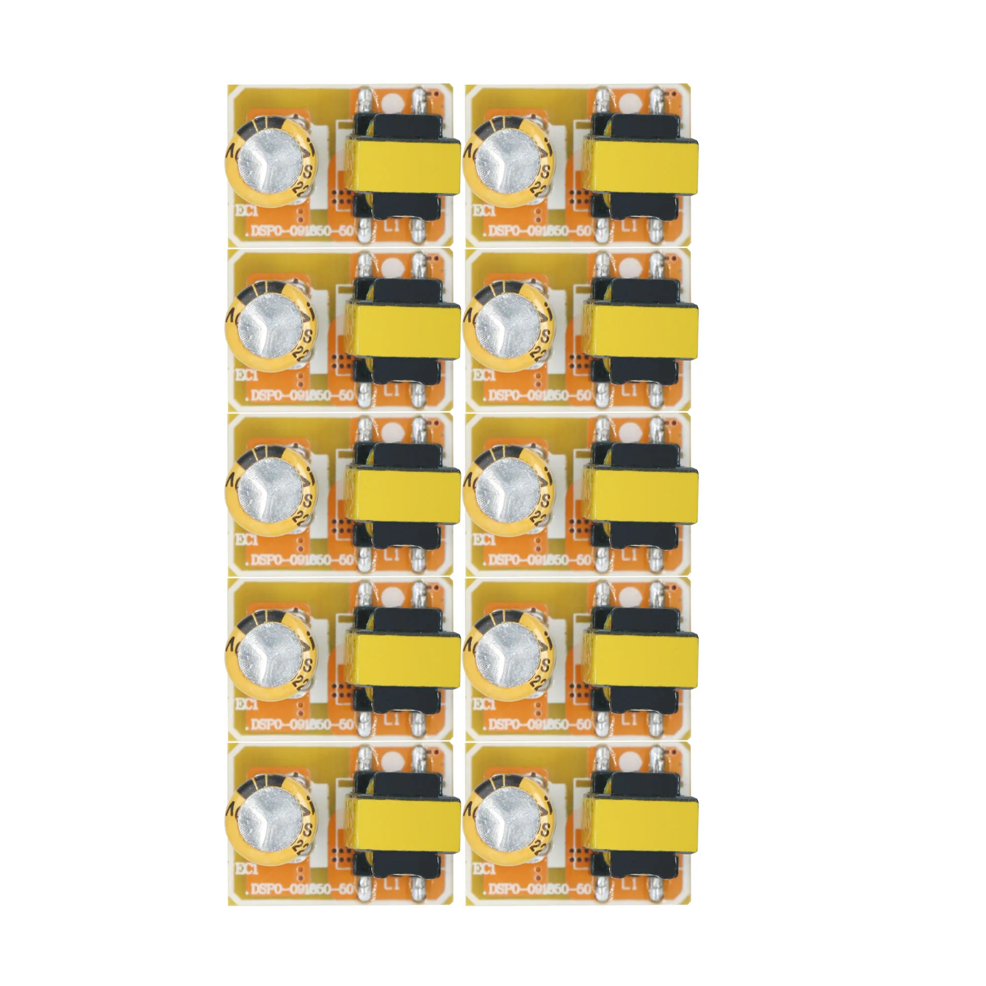 Unidad de fuente de alimentación Led de 3-18W, 10 piezas, transformadores, DC30-160V para bombilla, accesorios de foco, reparación, Blub - imagen 2