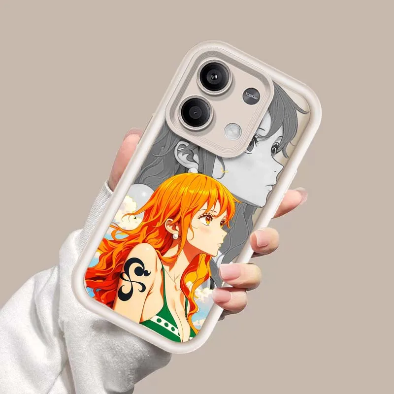 Funda Nami Zoro para Redmi Note 14 13 12 11 12R 12R 11T Pro Speed Plus 5G Eye Ladder funda de teléfono - imagen 3