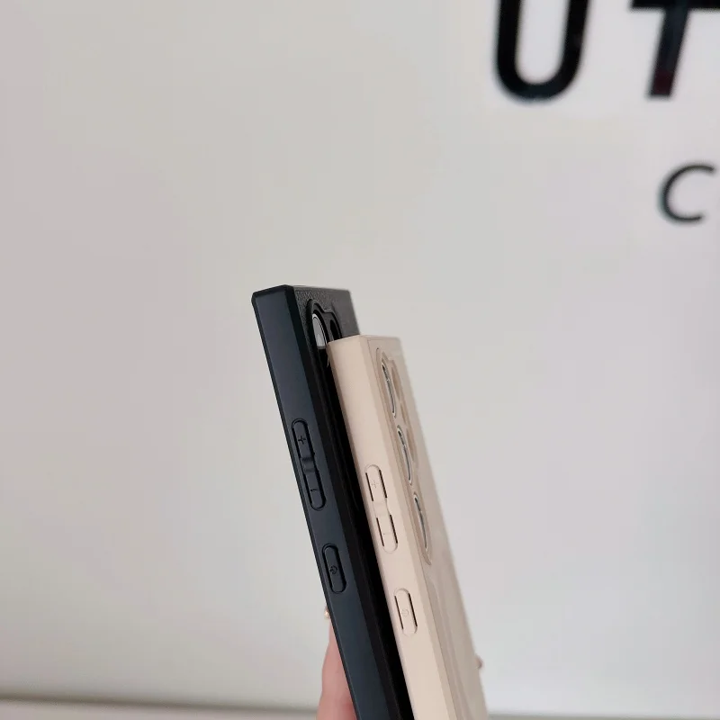 Funda magnética de carga inalámbrica de cuero TPU de lujo para Samsung Galaxy S25 S24 S23 Ultra Plus, funda protectora para cámara - imagen 5