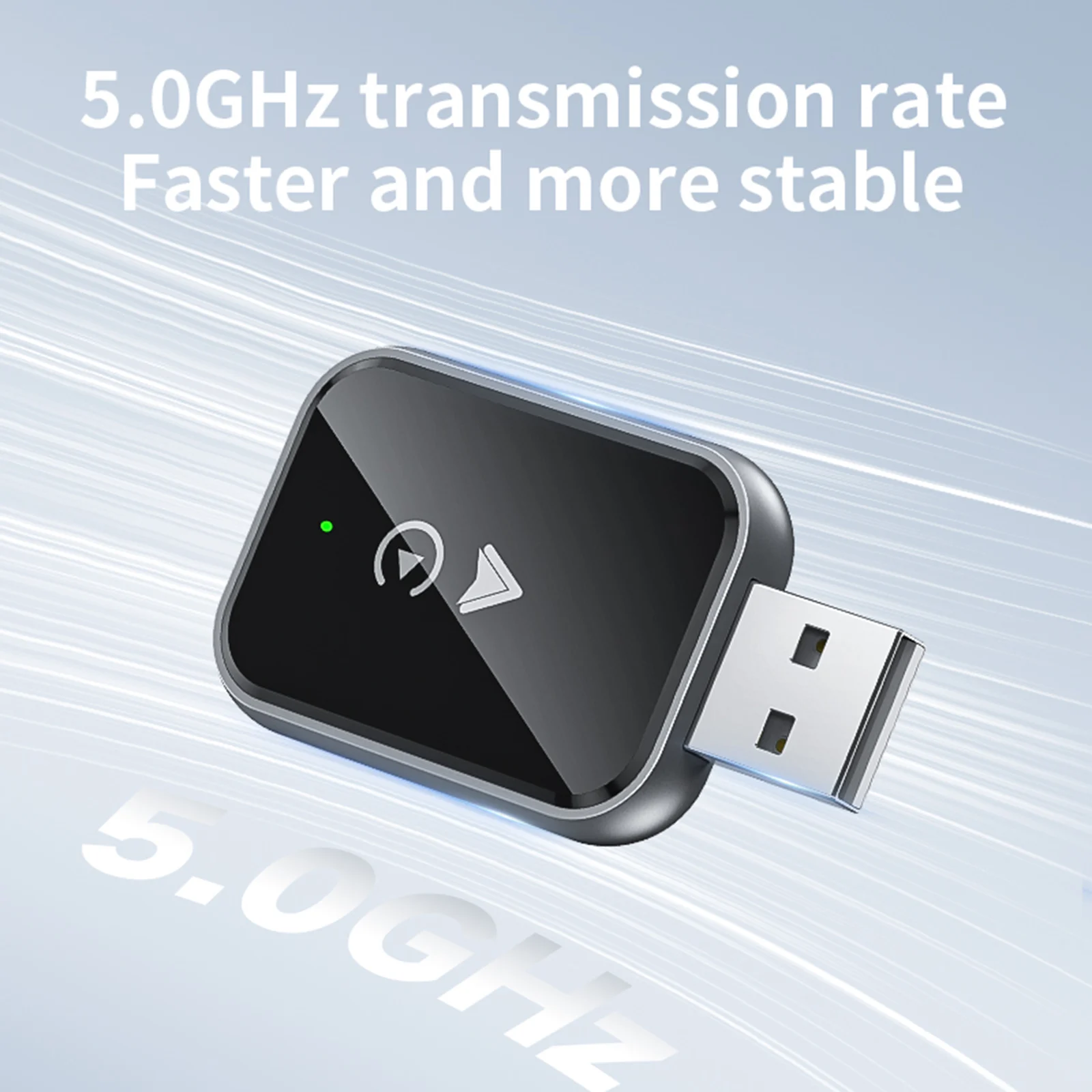 Cableado a inalámbrico Carplay y Android Auto adaptador inalámbrico WIFI y BT 2 en 1 Dongle para sistemas de coche Android CarPlay con cable OEM - imagen 3