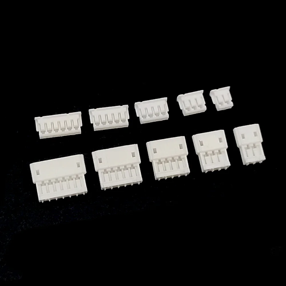 Cable de extensión de paso JST ZH de 1,5mm, conector macho hembra, adaptador de carcasa de 2/3/4/5/6 pines con Cable de silicona suave prensado de 28AWG - imagen 3