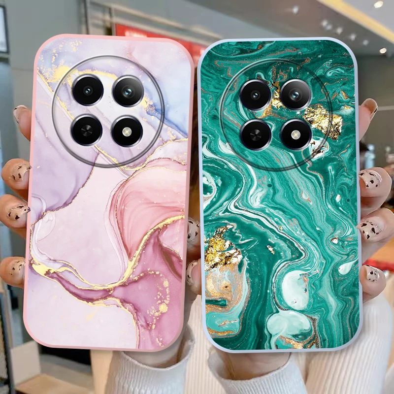 Funda de silicona suave con estampado de leopardo para teléfono móvil, carcasa protectora a prueba de golpes para OPPO Realme 12, 12 y 5G - imagen 4