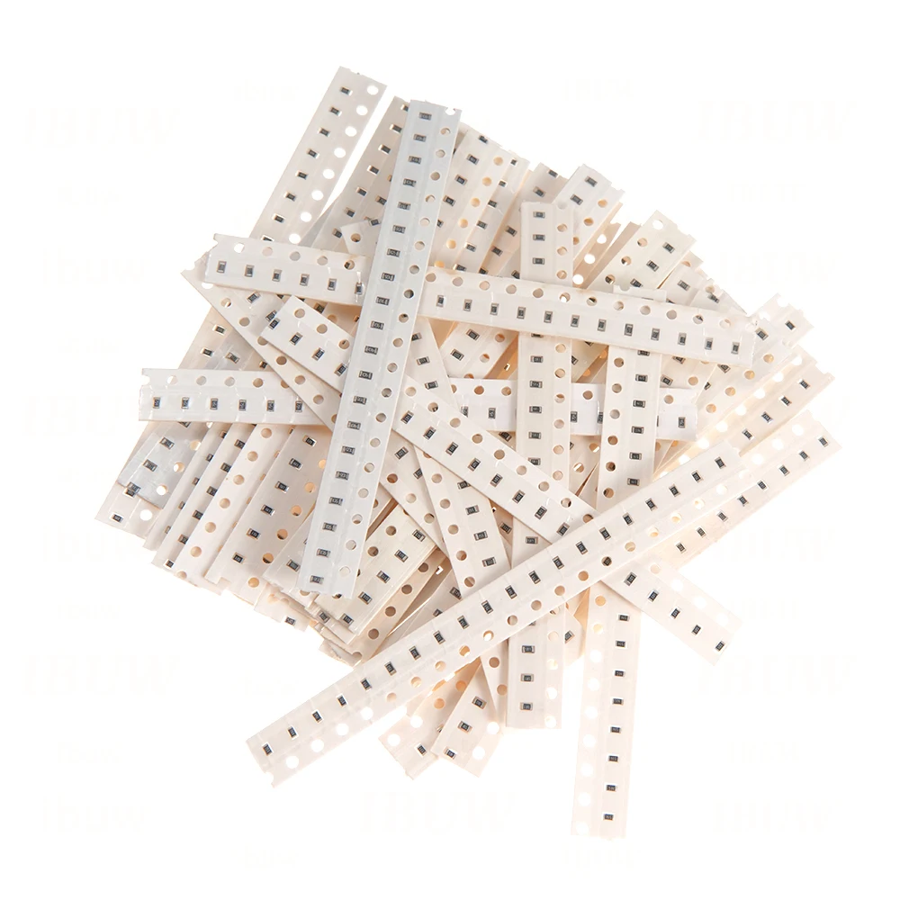 660pcs 200pcs 720pcs 4000pcs 0402 0603 0805 1206 1210 2512 smd resistor kit igmopnrq assorted kit 10k 100k 1k 1r 100r 220r 1% 5% - imagen 2