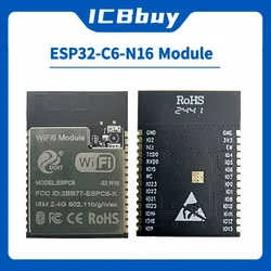 Módulo ESP32-C6 N16 con WiFi, Bluetooth y Zigbee