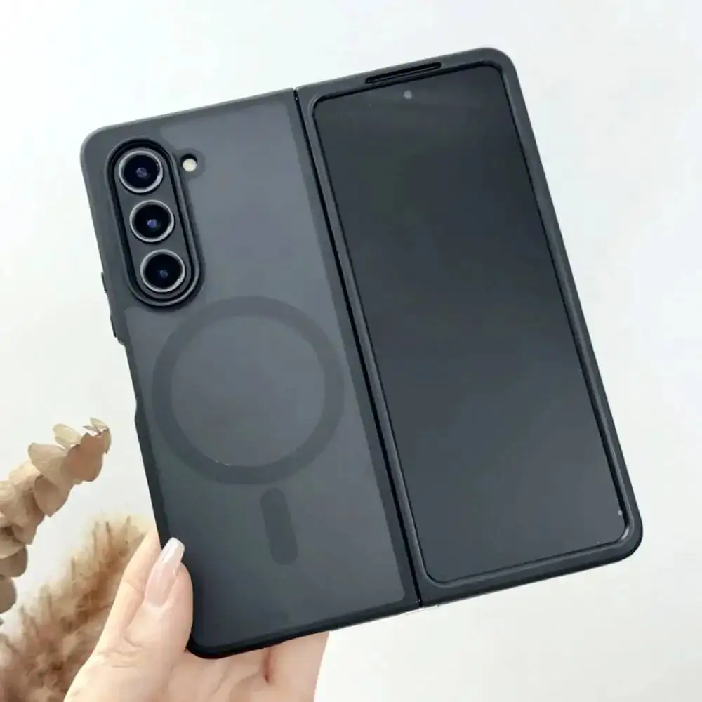 Funda magnética transparente para Samsung Galaxy Z Fold 7, Funda de carga inalámbrica, Funda ultrafina para Samsung Z Fold 6 fold5 - imagen 4