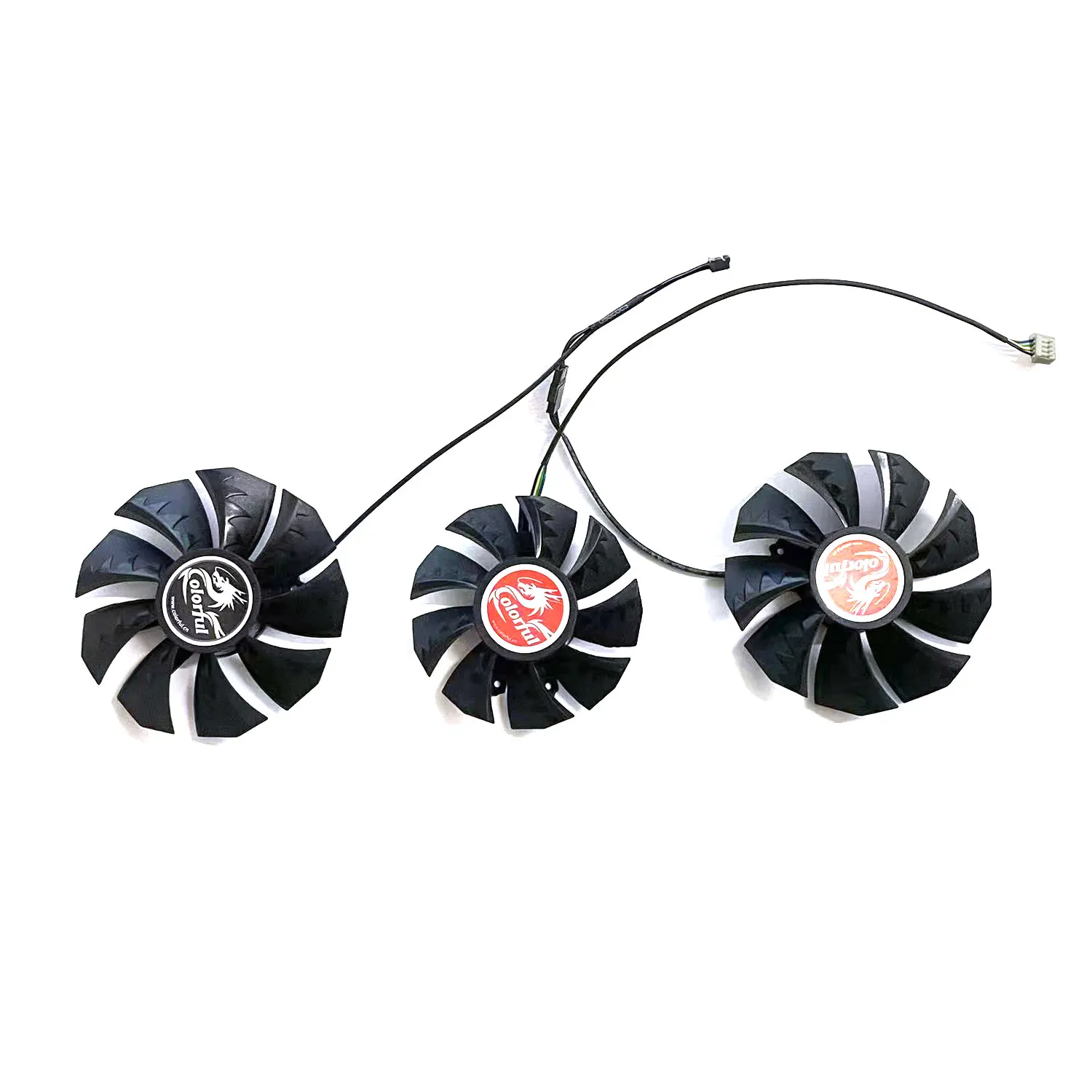 Ventilador de GPU para tarjeta gráfica, nuevo, 85MM, 75MM, 4 pines, RTX 3090, 3080, RTX 3090, GeForce RTX 3080, Ti, RTX3070, RTX 3060, Ti - imagen 2