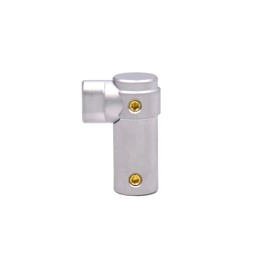 Carcasa de conector de Metal tipo C en ángulo, accesorios de Cable de datos DIY, enchufe de Metal tipo C de carga rápida Android de cobre para Cable de datos DIY