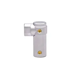 Carcasa de conector de Metal tipo C en ángulo, accesorios de Cable de datos DIY, enchufe de Metal tipo C de carga rápida Android de cobre para Cable de datos DIY