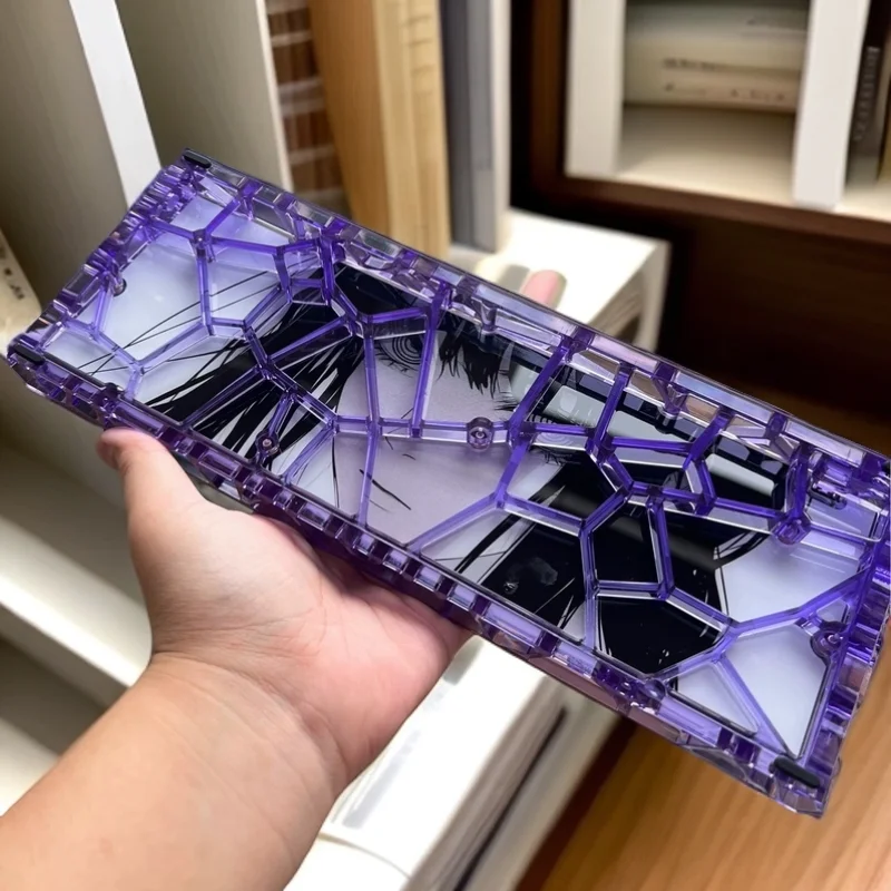 Funda de teclado hueca Holy60/GH60, carcasa de teclado transparente personalizada Mad60 Win60 GT60 Wooting60, funda para PC Gamer, regalos de teclado DIY