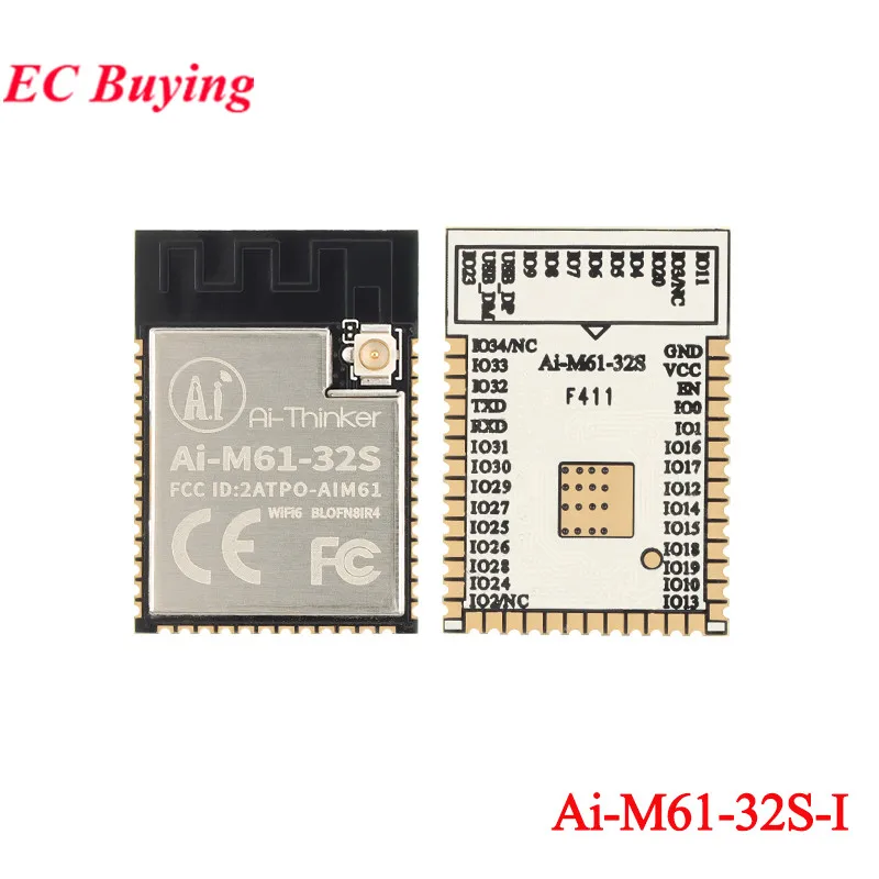 Ai-M61-32S Ai-M61-32S-I (ALL) Ai-M61-32SU -CBM RISC-V MCU Wi-Fi6 + BLE5.3 Módulo WiFi compatible con Bluetooth Chip BL618 de baja potencia - imagen 3