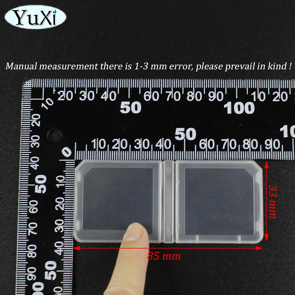 Funda de plástico transparente para cartucho de juego, cubierta antipolvo para Nintendo 3DS NEW 3DS LL NDS, caja de juego de almacenamiento fácil, 5/10 piezas - imagen 2