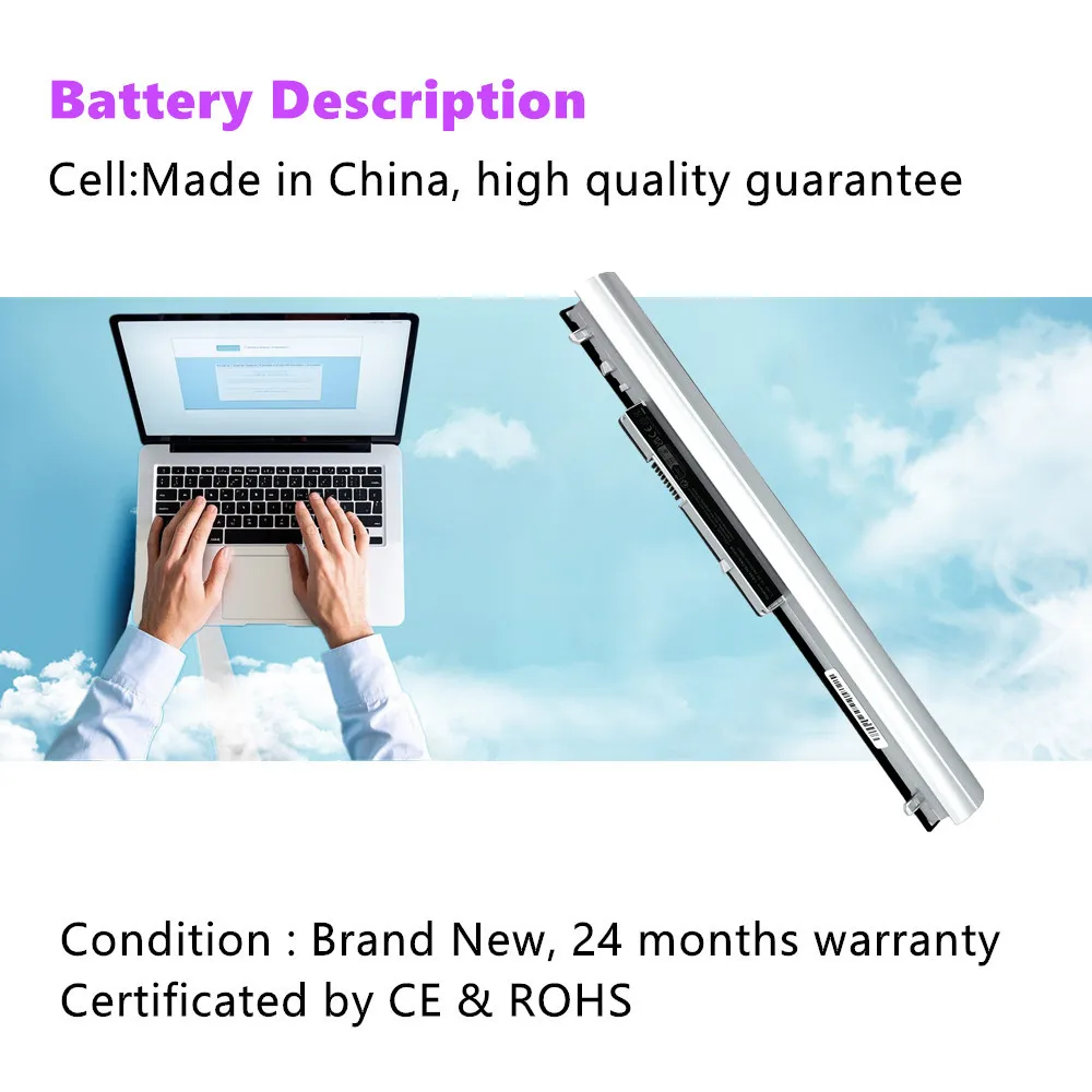 LA04DF batería del ordenador portátil para HP Pavilion 14-N 15-N LA04 TPN-Q132 248 340 345 350 355 G1 G2 15-F G14 TPN-Q129 TPN-Q130 TPN-Q131 - imagen 2