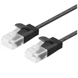 Cable Ethernet Cat6 RJ45 Cable de red UTP de ángulo recto Cable de conexión Cable Lan Cat6a de 90 grados para PC portátil enrutador TV BOX RJ45
