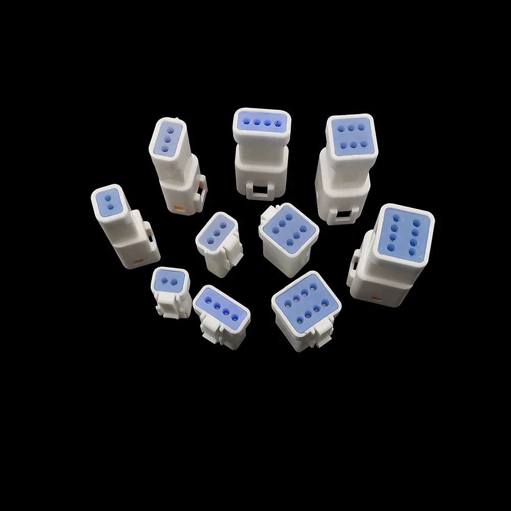 Juego de 2/5 enchufes JST JWPF macho hembra, carcasa de 2/3/4/6/8 pines, conector impermeable automotriz y terminales de engarzado, conectores JWPF - imagen 5