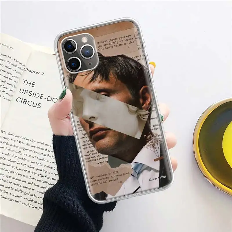 Hannibal Movie-funda de silicona para teléfono móvil, carcasa con llamadas para Apple iPhone 11, 13, 14 Pro Max, 15 + 12 Mini, 7 Plus, X, XR, XS, SE - imagen 4