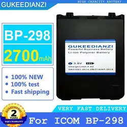Para Icom BP-298 Batería de radio bidireccional ecológica de 2700 Mah de alta capacidad
