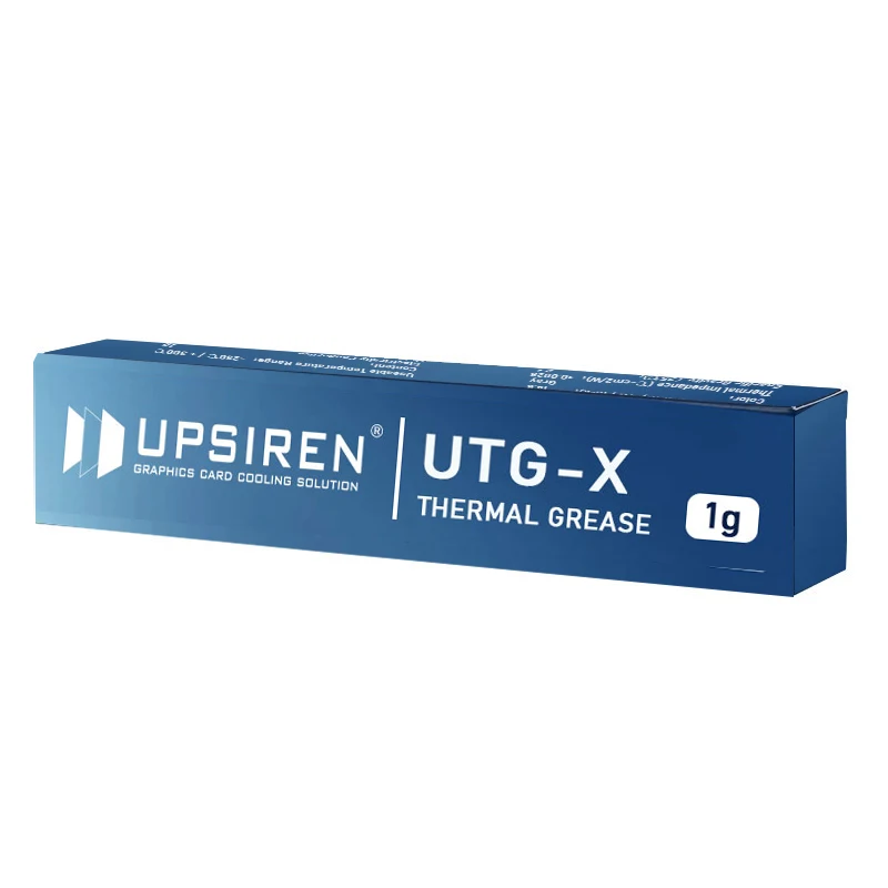 UPSIREN-grasa térmica UTG-X para ordenador de escritorio, radiador de chasis, conductividad térmica, Grasa de silicona, 1g - imagen 3
