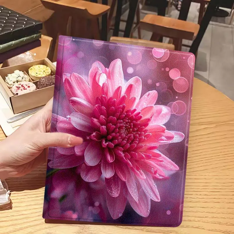 Peach Peony Bloom para iPad Pro Air 2 3 4 5 6th 7th 11th Gen 10,2 9,7 11 10,5 10,9 12,9 13 pulgadas funda para tableta - imagen 5