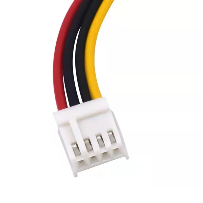 2 uds 15pin Sata macho a 4pin disquete FDD hembra Cable adaptador convertidor de potencia Sata Power 15p a 4p conector 20cm/7,87 pulgadas - imagen 3