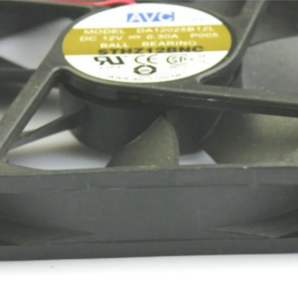 Ventilador PWM de 120mm y 12cm para AVC DA12025B12L 120mm 12V 0.3A ventilador de refrigeración de caja de PC PWM de 4 pines 120X120X25mm - imagen 5