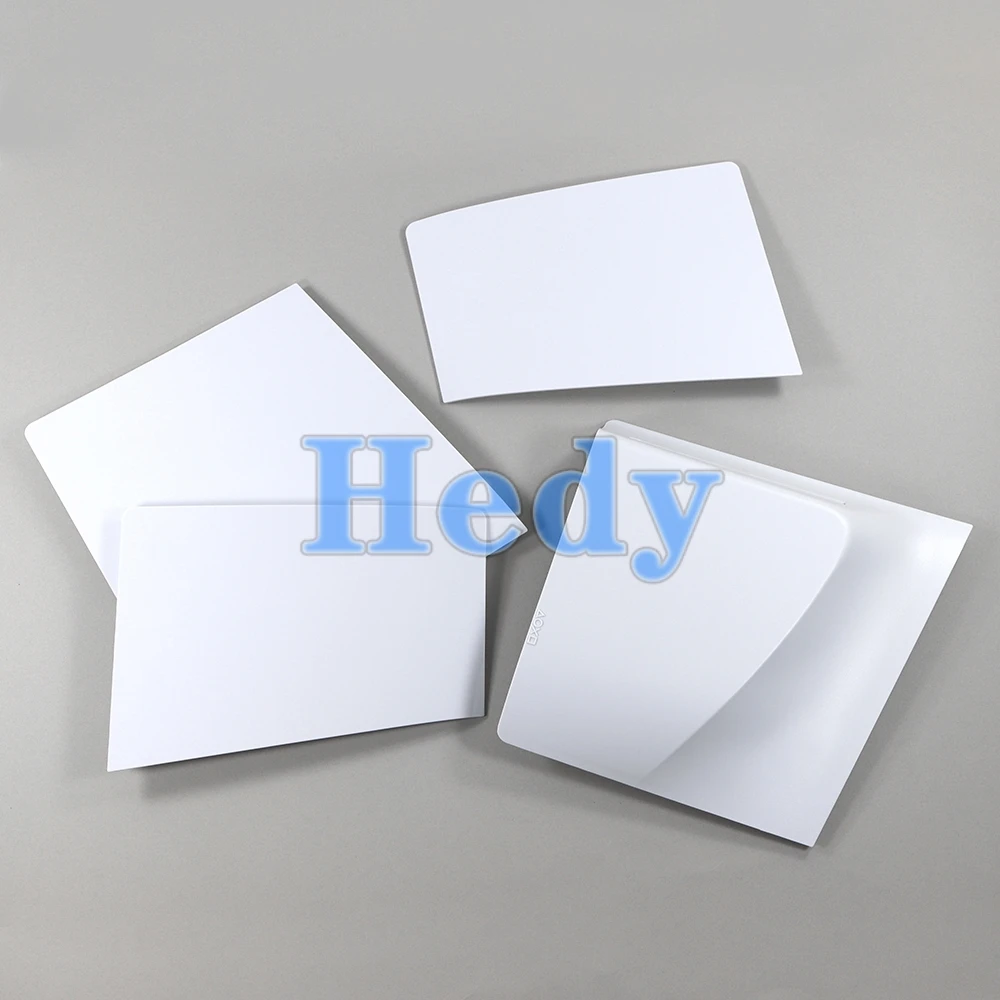 1 Juego para PlayStation 5 versión de unidad óptica delgada funda protectora dura para PS5 placa frontal delgada carcasa negra