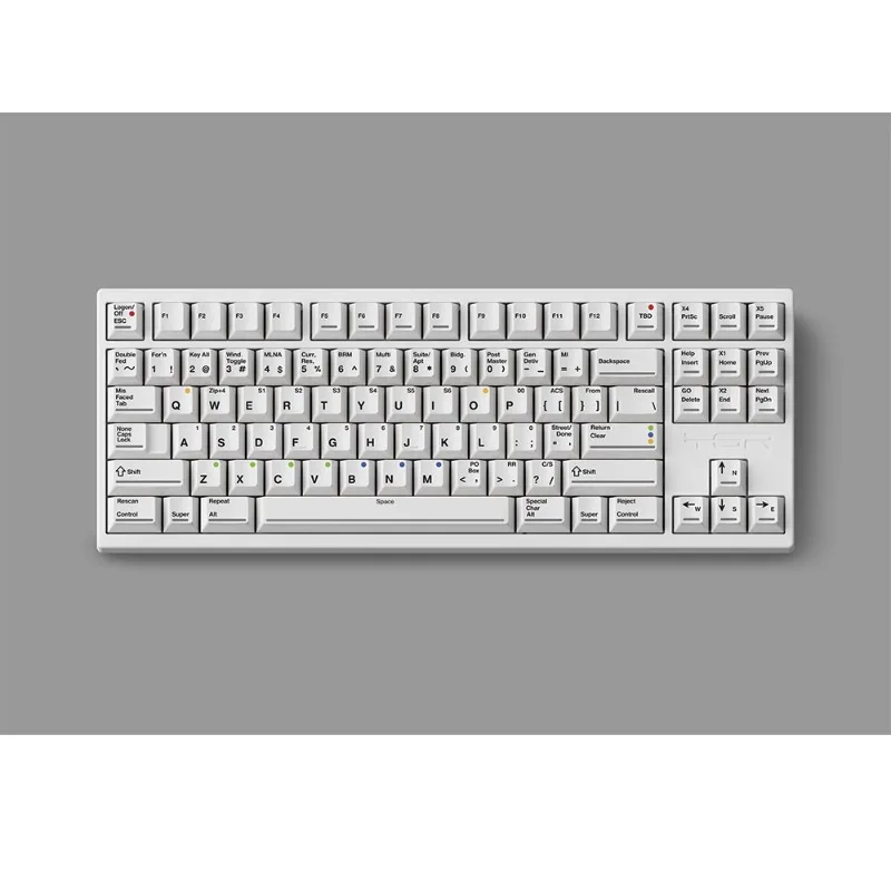 Juego de teclas con tema blanco, sublimación PBT con perfil de cereza, 149 teclas, teclas personalizadas hechas a mano para teclado mecánico, accesorios de regalo - imagen 5
