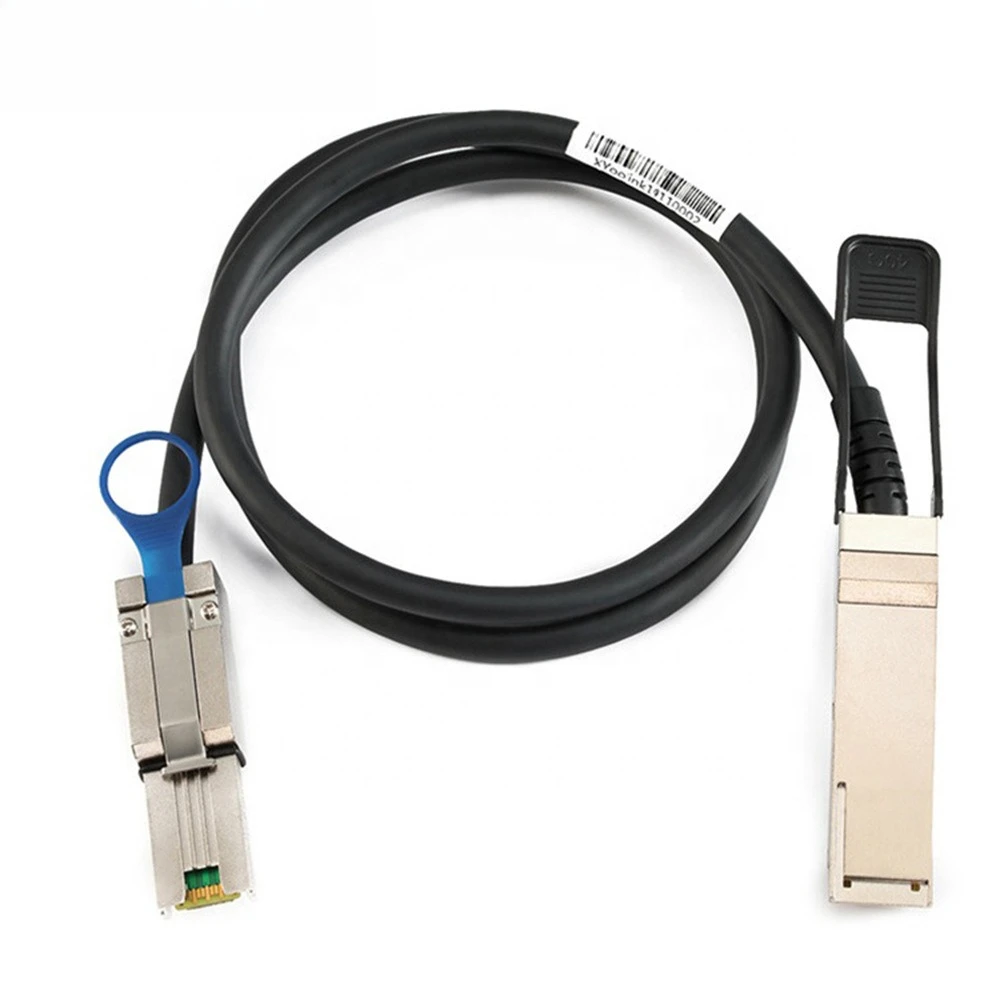 QSFP SFF-8436 a Mini SAS HD SFF-8088 para DS4243 DS4246 Longitud opcional 0,5 M 1 M 2 M 3 M - imagen 4