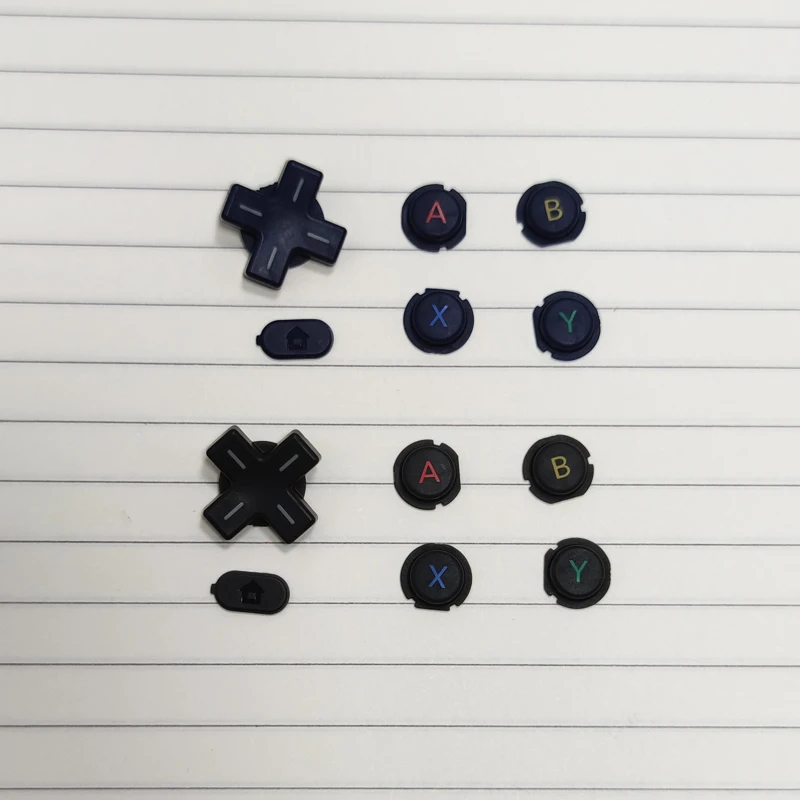 Pad Cross ABXY botones clave para Nintendo nuevo juego de teclado de consola 3DS LL/XL - imagen 4