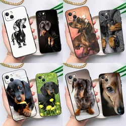 Funda bonita para perro Dachshund Teckel Dackel para Xiaomi Redmi Note 13 12 11 14 Pro 11S 12S Redmi 15 13 10 10C 12C 13C 14C 15C