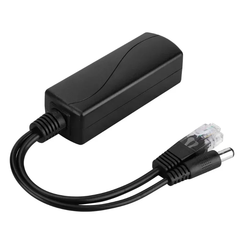 Adaptador PoE 48V a 12V Cable Divisor Inyector Huawei Hikvision - imagen 4