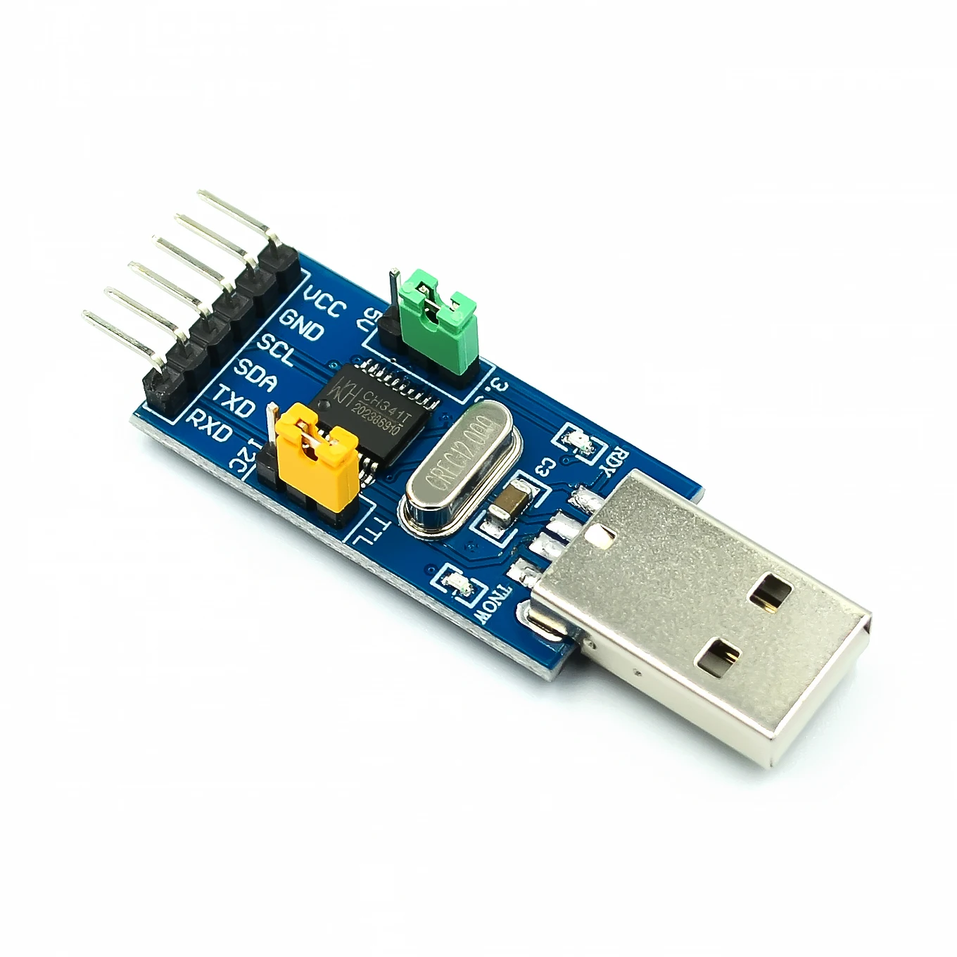 Si Tai&SH CH341T Módulo 2 en 1 3,3 V 5 V USB a I2C IIC UART TTL descargador de puerto serie de un solo chip - imagen 4