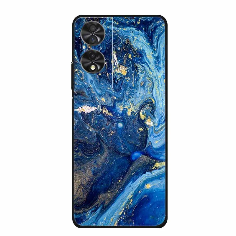Funda de silicona suave Para teléfono, carcasa colorida pintada de Mica Para TCL 40 NxtPaper 4G, 6,78 pulgadas, TPU de mármol - imagen 4
