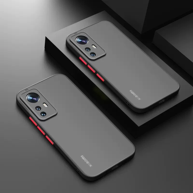 Funda de teléfono a prueba de golpes para Xiaomi Mi 14T 13T 12T 14 12 13 11 Lite 5G NE 12X Poco X5 X3 NFC F3 F5 Pro, funda trasera dura con marco suave - imagen 2