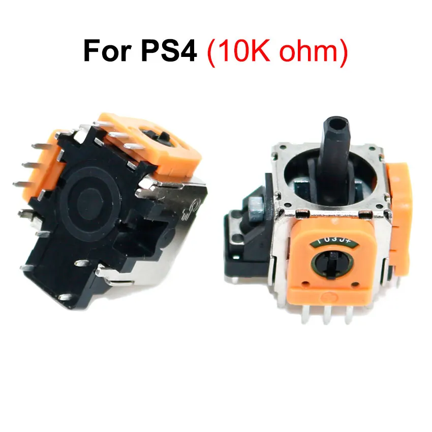 YuXi-2 piezas para mando de PS4 Pro Slim, repuesto de módulo de Sensor de pulgar analógico 3D, tapas de Joystick - imagen 4