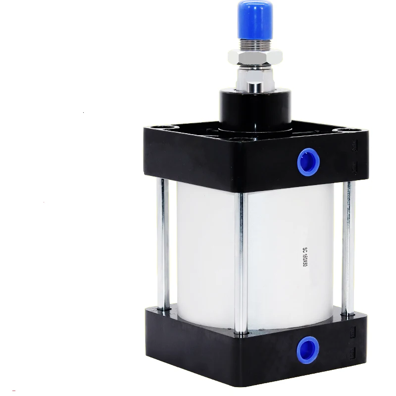 SC160 SC200mm aleación de aluminio cilindro neumático de aire estándar pistón de doble efecto SC 25-1000mm carrera - imagen 3