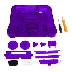 Carcasa Transparente Nintendo 64 – Antigolpes Repuesto