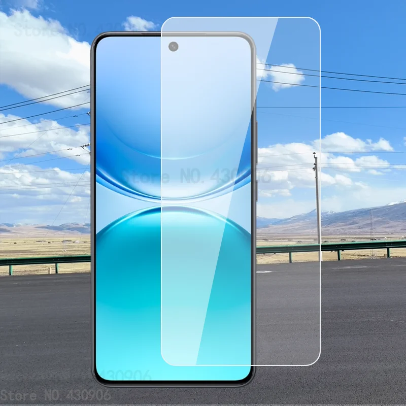 Para VIVO Y500 Protector de pantalla cobertura de pantalla completa para VIVO Y500 película de vidrio templado transparente de alta calidad 2.5D 9H - imagen 5