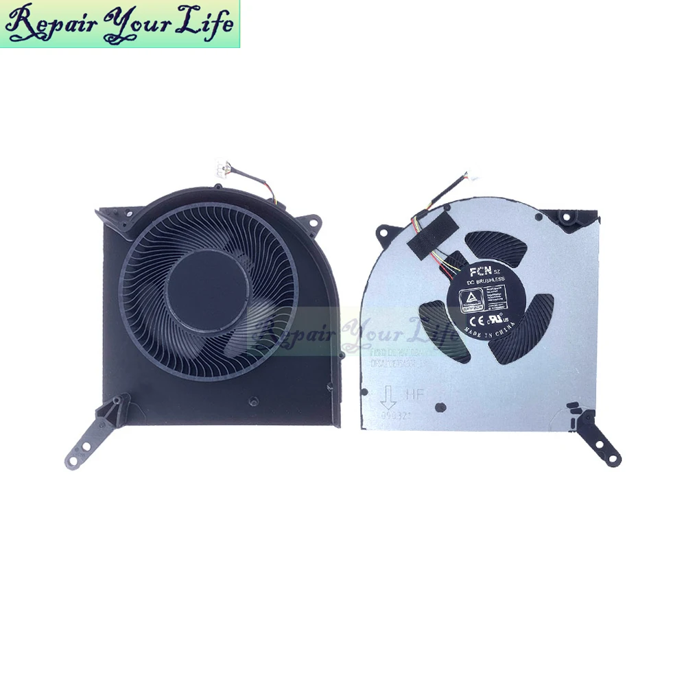 Ventiladores de refrigeración de CPU GPU para ordenador portátil Lenovo Legion 5 PRO-16ACH6H 16ACH6 R9000P Y9000P 2021 ventilador enfriador radiador 5H40S20280 5H40S20277 - imagen 5